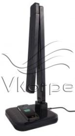 Светильник настольный Lucia Smart Qi (L900-B) на подставке черный 15Вт