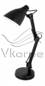 Светильник Camelion KD-331 C02 (12791) настольный на основание E27 черный 40Вт