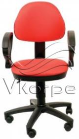 Кресло Бюрократ CH-318AXN/15-04 красный 15-04