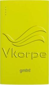 Мобильный аккумулятор Gmini mPower Pro MPB601 Li-Pol 6000mAh 2.1A желтый