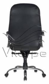 Кресло руководителя Бюрократ T-9930SL/Black черный кожа крестовина хром