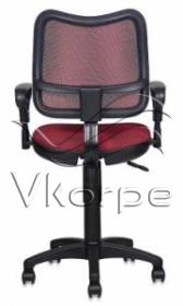 Кресло Бюрократ CH-799/CH/TW-13N спинка сетка бордовый сиденье темно-бордовый TW-13N
