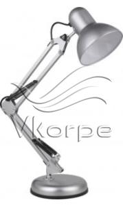 Светильник Inhome СНО-15С настольный на основание E27 серебристый 60Вт