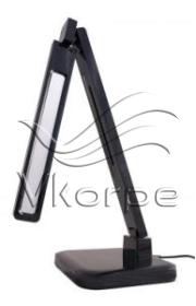 Светильник настольный Lucia Smart Qi (L900-B) на подставке черный 15Вт