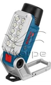 Фонарь налобный Bosch GLI 12V-330 синий лам.:светодиод. (0601437V00)