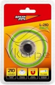 Фонарь универсальный Яркий Луч L-210 Frog зеленый лам.:светодиод. AAAx3