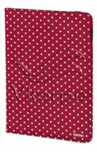 Чехол Hama для планшета 10.1" PolkaDot полиэстер красный (135538) Чехол Hama для планшета 10.1" PolkaDot полиэстер красный (135538)