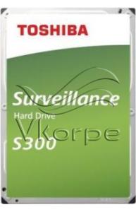 Жесткий диск Toshiba SATA-III 4Tb HDWT140UZSVA Surveillance S300 (5400rpm) 128Mb 3.5"