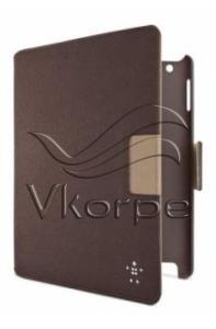 Чехол Belkin для iPad3 CASE,FOLIO,LTHR,IPAD3G,VERVE PLUS,BRN F8N759cwC01