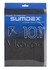 Чехол Sumdex для планшета 10" TCC-100BK искусственная кожа черный (TCC-100BK) Чехол Sumdex для планшета 10" TCC-100BK искусственная кожа черный (TCC-100BK)