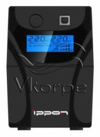 Источник бесперебойного питания Ippon Back Power Pro LCD 600 360Вт 600ВА черный Источник бесперебойного питания Ippon Back Power Pro LCD 600 360Вт 600ВА черный