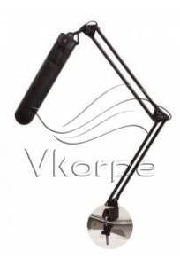 Светильник Трансвит ДЕЛЬТА (Delta/Bl) настольный на струбцине 2G7 черный 11Вт Светильник Трансвит ДЕЛЬТА (Delta/Bl) настольный на струбцине 2G7 черный 11Вт