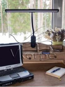 Светильник Lucia FLEX Accu Clip (L555) настольный на прищепке черный 10Вт Светильник Lucia FLEX Accu Clip (L555) настольный на прищепке черный 10Вт