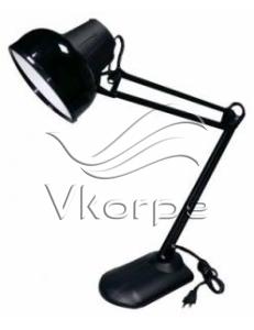 Светильник Трансвит Бета+ (BETABASE/BL) настольный на подставке E27 черный 60Вт