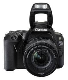 Зеркальный Фотоаппарат Canon EOS 200D черный 24Mpix EF-S 18-55mm f/3.5-5.6 DC III 3" 1080p Full HD SDXC Li-ion