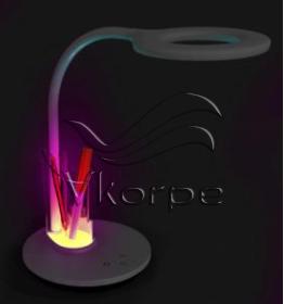 Светильник Camelion KD-826 C01 (14145) настольный на основание белый 8Вт Светильник Camelion KD-826 C01 (14145) настольный на основание белый 8Вт