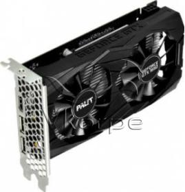 Видеокарта Palit PCI-E PA-GTX1650 DUAL OC 4G nVidia GeForce GTX 1650 4096Mb 128bit GDDR5 1485/8000/HDMIx1/DPx2/HDCP Ret