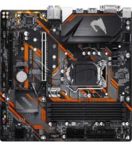 Материнская плата Gigabyte B365 M AORUS ELITE Soc-1151v2 Intel B365 4xDDR4 mATX AC`97 8ch(7.1) GbLAN+DVI+HDMI+DP