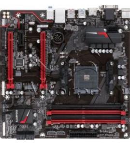 Материнская плата Gigabyte GA-AB350M-Gaming 3 Soc-AM4 AMD B350 4xDDR4 mATX AC`97 8ch(7.1) GbLAN RAID+VGA+DVI+HDMI