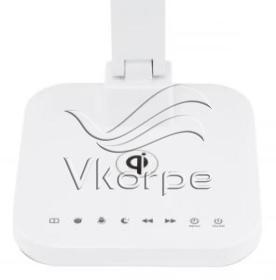 Светильник настольный Lucia Smart Qi (L900-W) на подставке белый 15Вт