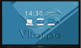 Интерактивная панель [IQTouchScreen LEO75MD] IQBoard IQTouch Candy 75" PRO 4K, антибликовое закаленное стекло, 10 касаний, на ОС Android