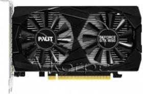 Видеокарта Palit PCI-E PA-GTX1650 DUAL 4G nVidia GeForce GTX 1650 4096Mb 128bit GDDR5 1485/8000/HDMIx1/DPx2/HDCP Ret