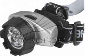 Фонарь налобный Эра G14 серебристый 1Вт лам.:светодиод. AAAx3 (Б0014907) Фонарь налобный Эра G14 серебристый 1Вт лам.:светодиод. AAAx3 (Б0014907)