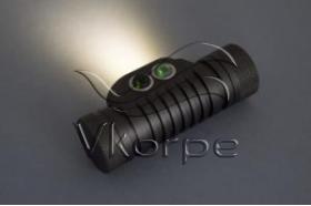 Фонарь налобный Яркий Луч Panda 3R черный 7Вт лам.:светодиод. 1100lxx1