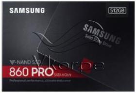 Накопитель SSD Samsung SATA III 512Gb MZ-76P512BW 860 Pro 2.5"