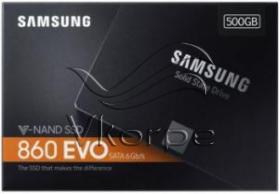 Накопитель SSD Samsung SATA III 500Gb MZ-76E500BW 860 EVO 2.5"