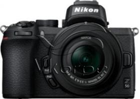 Фотоаппарат Nikon Z50 черный 20.9Mpix 3.2" 4K WiFi NIKKOR Z DX 16-50mm VR + FTZ EN-EL25 Фотоаппарат Nikon Z50 черный 20.9Mpix 3.2" 4K WiFi NIKKOR Z DX 16-50mm VR + FTZ EN-EL25