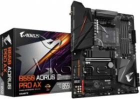 Материнская плата Gigabyte B550 AORUS PRO AX Soc-AM4 AMD B550 4xDDR4 ATX AC`97 8ch(7.1) 2.5Gg RAID+HDMI+DP