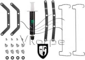 Устройство охлаждения(кулер) Deepcool GABRIEL Soc-FM2+/AM2+/AM3+/1150/1151/1155/ 4-pin 18-32dB Al+Cu 100W 426gr Ret