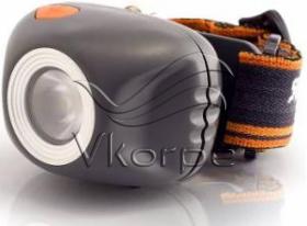 Фонарь налобный Яркий Луч LH-270 черный лам.:светодиод. AAAx3