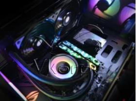 Устройство охлаждения(кулер) Deepcool Watercooler CASTLE 240 V2 Soc-AM4/AM3+/1150/1151/1200/2011 4-pin 18-30dB Al 250W 1396gr LED Ret