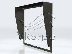 Солнцезащитный козырек монитора для серверной стойки Hatteland Display JH 23TSV STD_A1