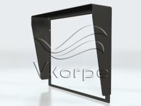 Солнцезащитный козырек монитора для серверной стойки Hatteland Display JH 15TSV STD_A1