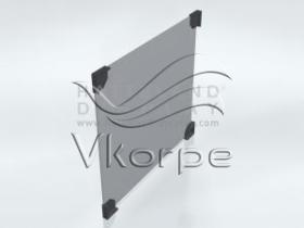 Передняя панель для серверной стойки Hatteland Display 17COV SX1_A1