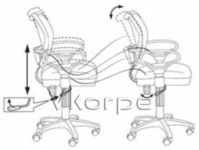 Кресло Бюрократ CH-799/CH/TW-13N спинка сетка бордовый сиденье темно-бордовый TW-13N