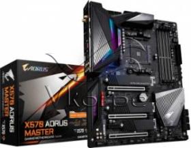 Материнская плата Gigabyte X570 AORUS MASTER Soc-AM4 AMD X570 4xDDR4 ATX AC`97 8ch(7.1) 2xGgE RAID