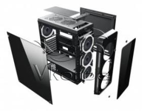 Корпус Accord JP-X черный без БП ATX 2xUSB2.0 1xUSB3.0 audio bott PSU