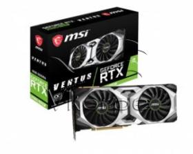 Видеокарта MSI PCI-E RTX 2080 SUPER VENTUS OC nVidia GeForce RTX 2080SUPER 8192Mb 256bit GDDR6 1830/15500/HDMIx1/DPx3/HDCP Ret