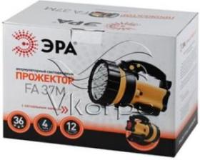 Фонарь аккумуляторный Эра FA37M желтый/черный лам.:светодиод. (C0028104)