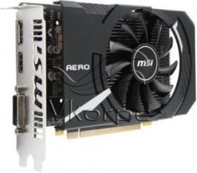 Видеокарта MSI PCI-E GeForce GTX 1050 AERO ITX 2G OCV1 nVidia GeForce GTX 1050 2048Mb 128bit GDDR5 1404/7008 DVIx1/HDMIx1/DPx1/HDCP Ret
