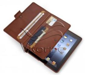 Чехол Speck для iPad 2/3/4 WanderFolio Luxe Leather коньячный/кремовый (SPK-A1291) Чехол Speck для iPad 2/3/4 WanderFolio Luxe Leather коньячный/кремовый (SPK-A1291)