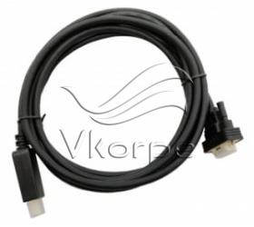 Кабель 1.1v DisplayPort (m) VGA (m) 3м черный