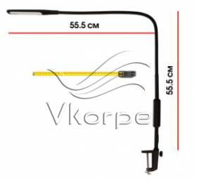 Светильник Lucia Fleksa (L570) настольный на струбцине черный 10Вт