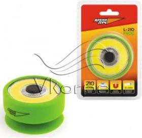 Фонарь универсальный Яркий Луч L-210 Frog зеленый лам.:светодиод. AAAx3