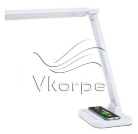 Светильник настольный Lucia Smart Qi (L900-W) на подставке белый 15Вт
