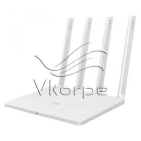 Роутер беспроводной Xiaomi Mi WiFi Router 3 (DVB4150CN) 10/100BASE-TX белый